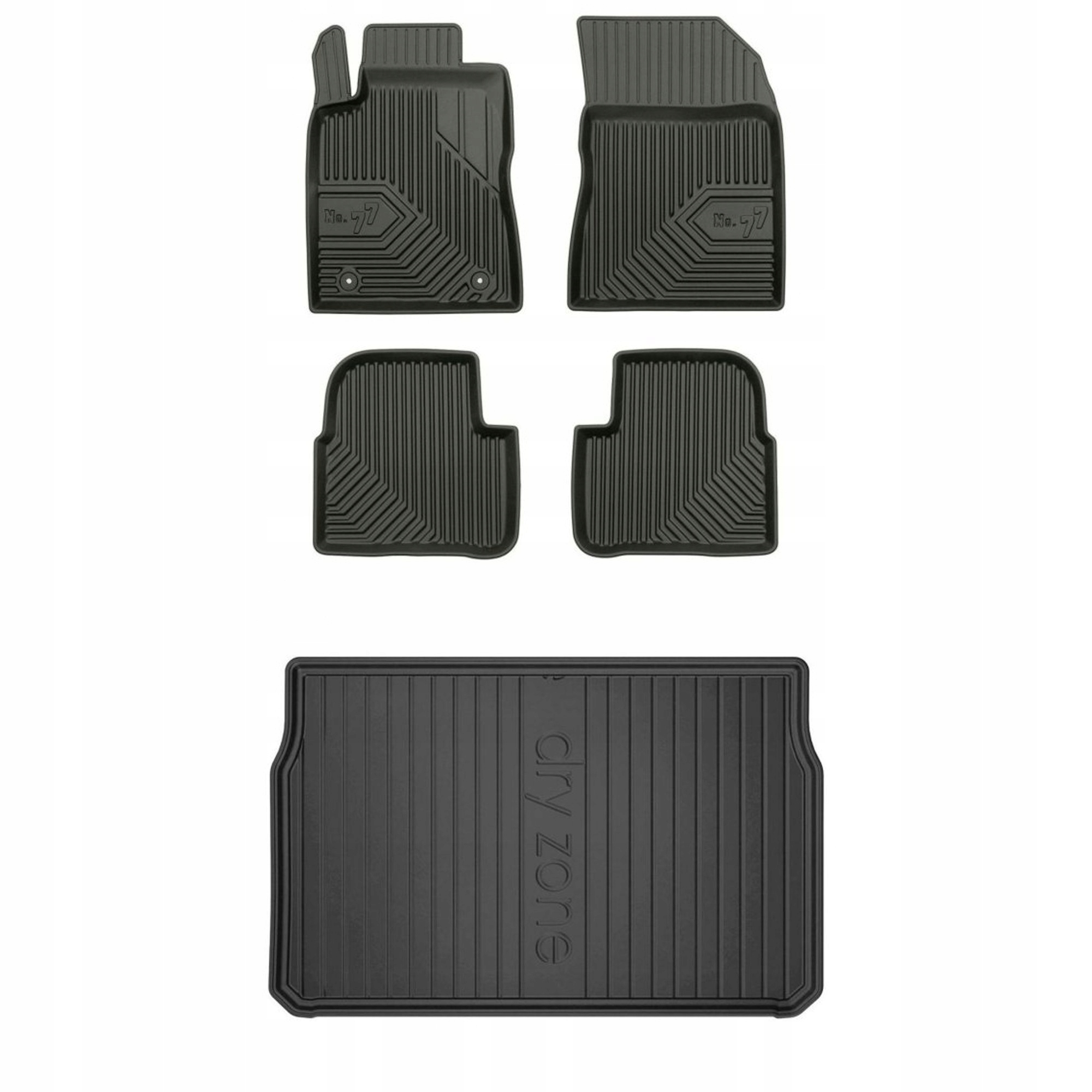 Gumové rohože a koberčeky Citroen C3 III 2016-2024