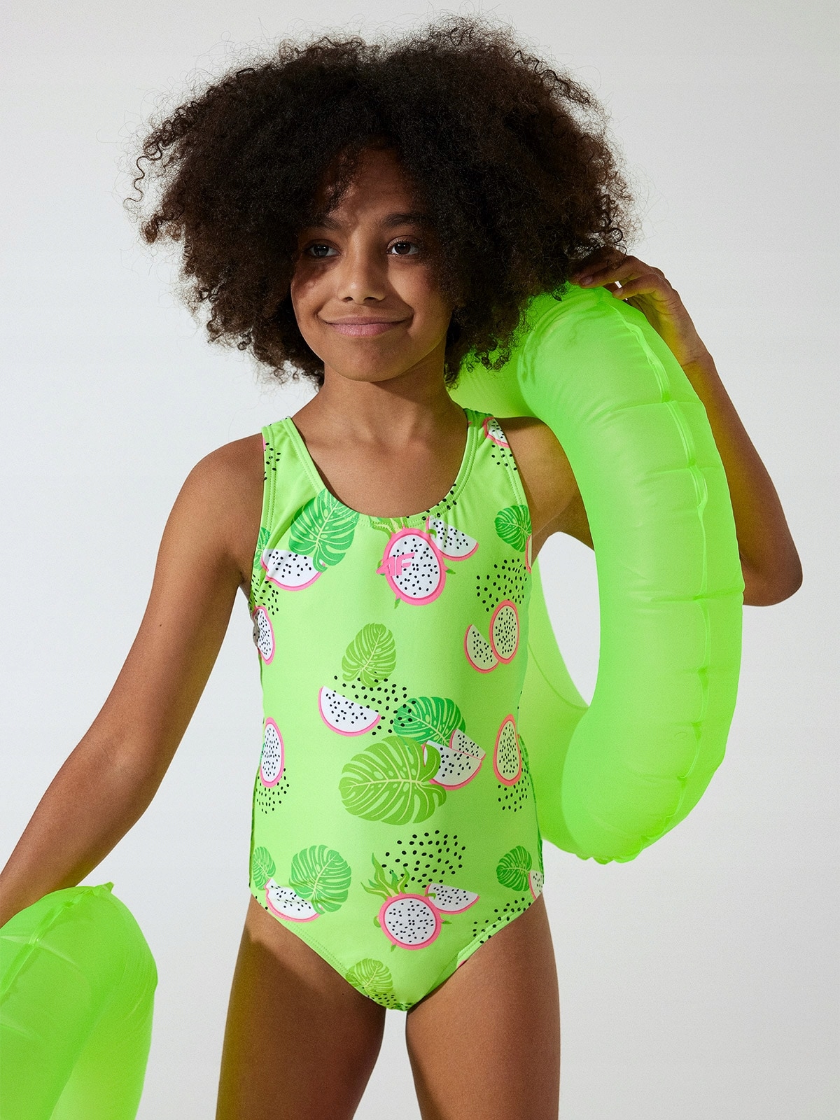 KOSTIUM KĄPIELOWY 4F 4FJRSS23USWSF046-90A-158/164