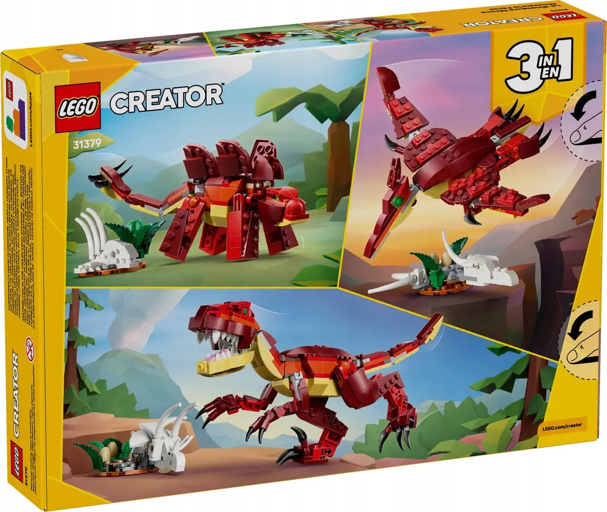 31379 Lego Creator Nebezpečný dinosaurus Lego