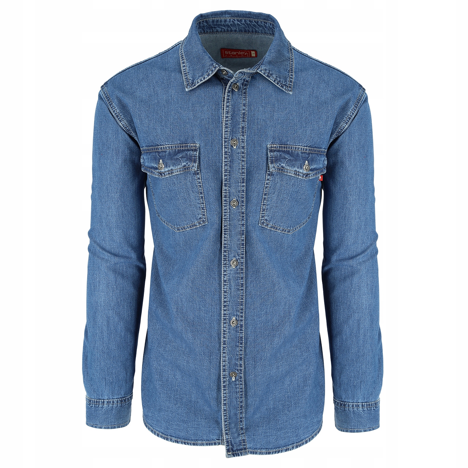 

niebieska koszula jeansowa Stanley rozmiar 3XL