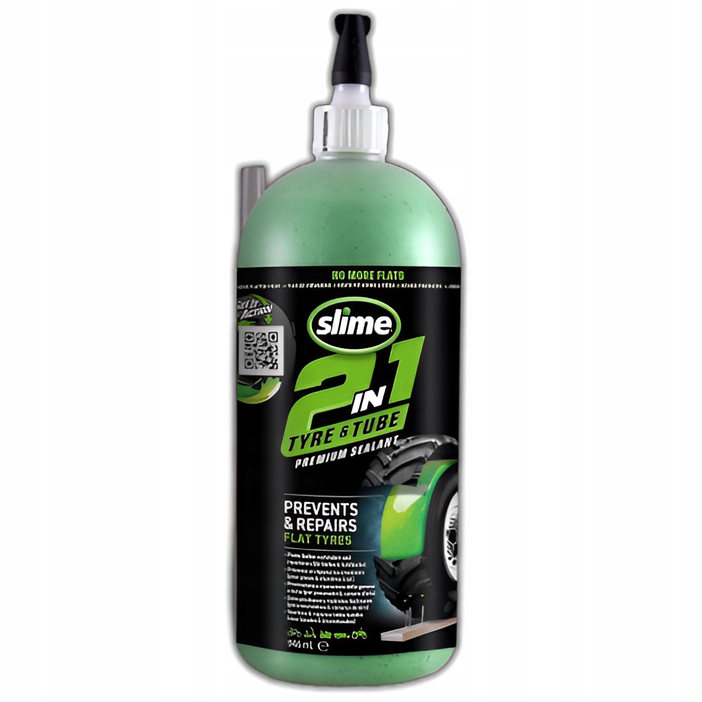 Slime 2w1 Uszczelniacz Do Dętek Opon Mleczko Do Hulajnóg Rowerów 946ML