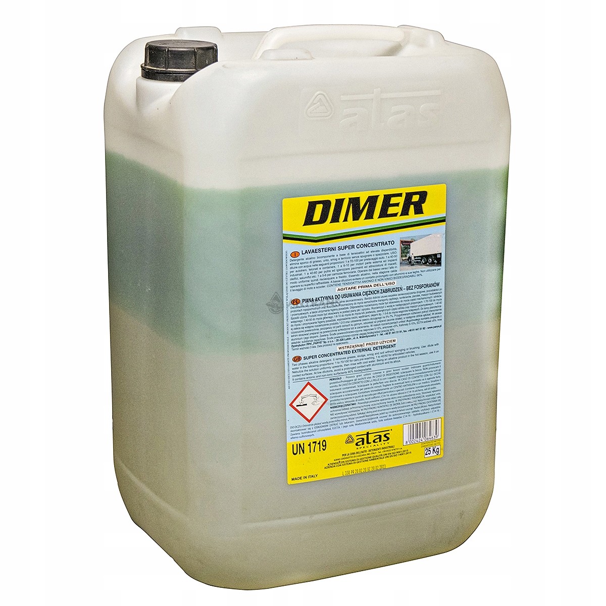 АКСЕССУАРЫ ХИМИЯ АТАС ДИМЕР 25КГ АКТИВНАЯ ПЕНА