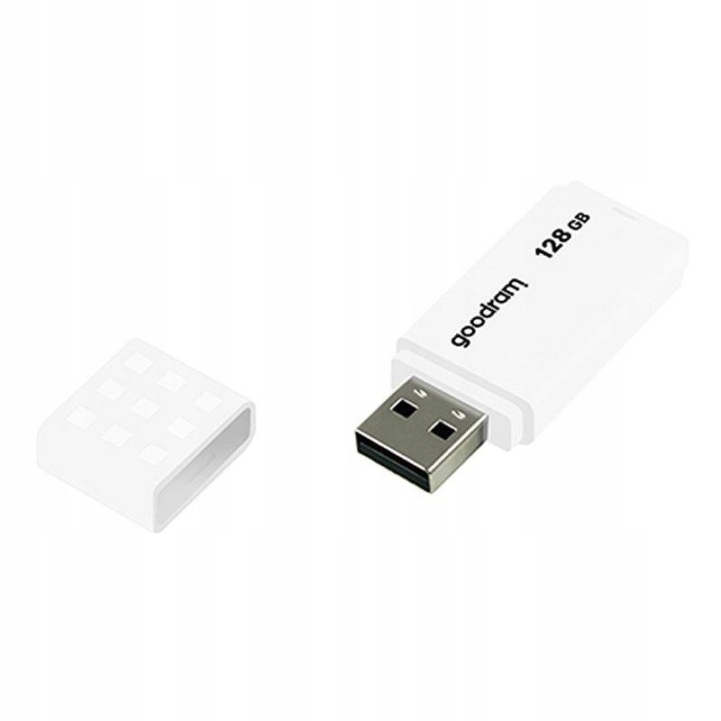 

Pendrive GoodRam (128GB; Usb 2.0; kolor biały)