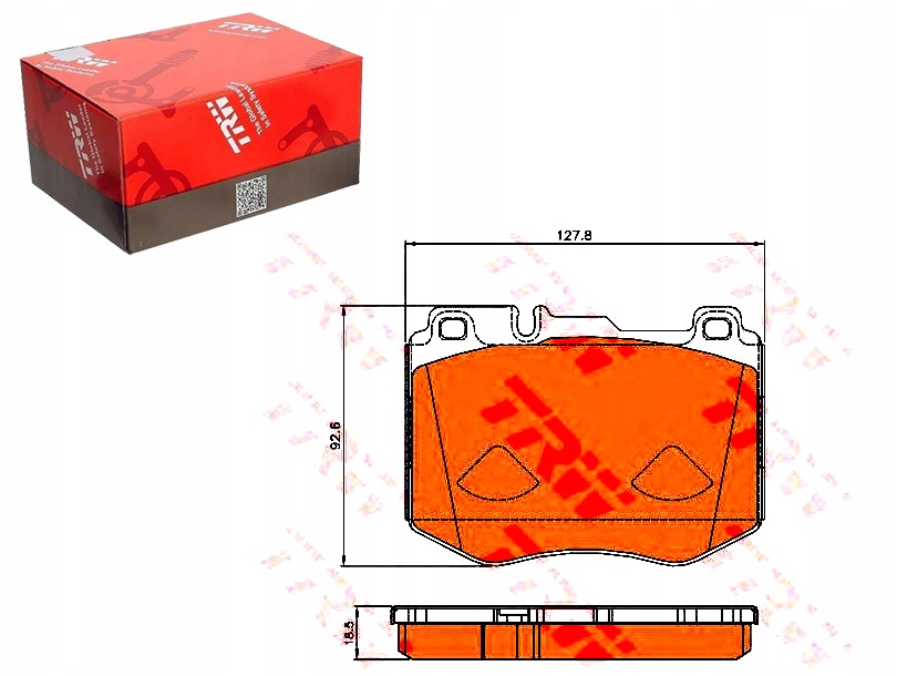 Brzdové Destičky Mercedes Přední W205 X253 2,0-3,0
