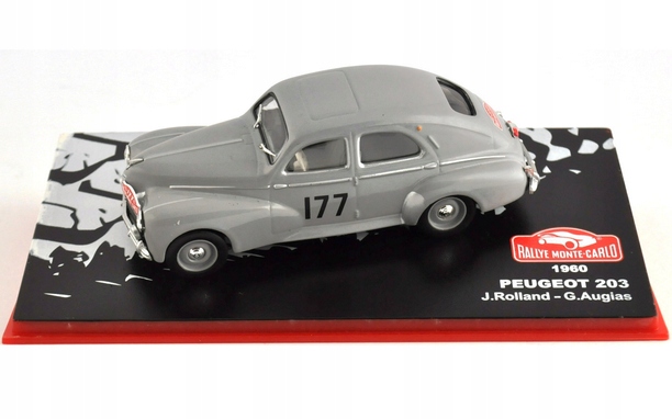 Peugeot 203 Rolland Rmc 1960 1:43 Altaya
