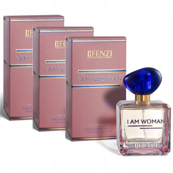 JFenzi I Am Woman 100 ml 3 kusy Dárek