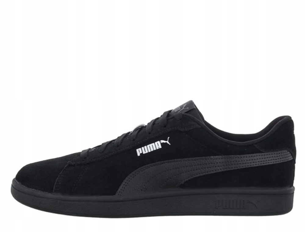 Pánské boty Puma Smash 3.0 Kožené Tenisky Černé 39098402 44.5