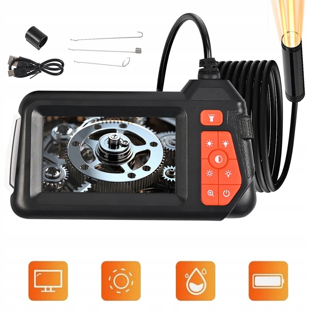 Inspekční Kamera IP67 Zoom Fhd 5,5 mm Dílenská Endoskopická Pro Trubky