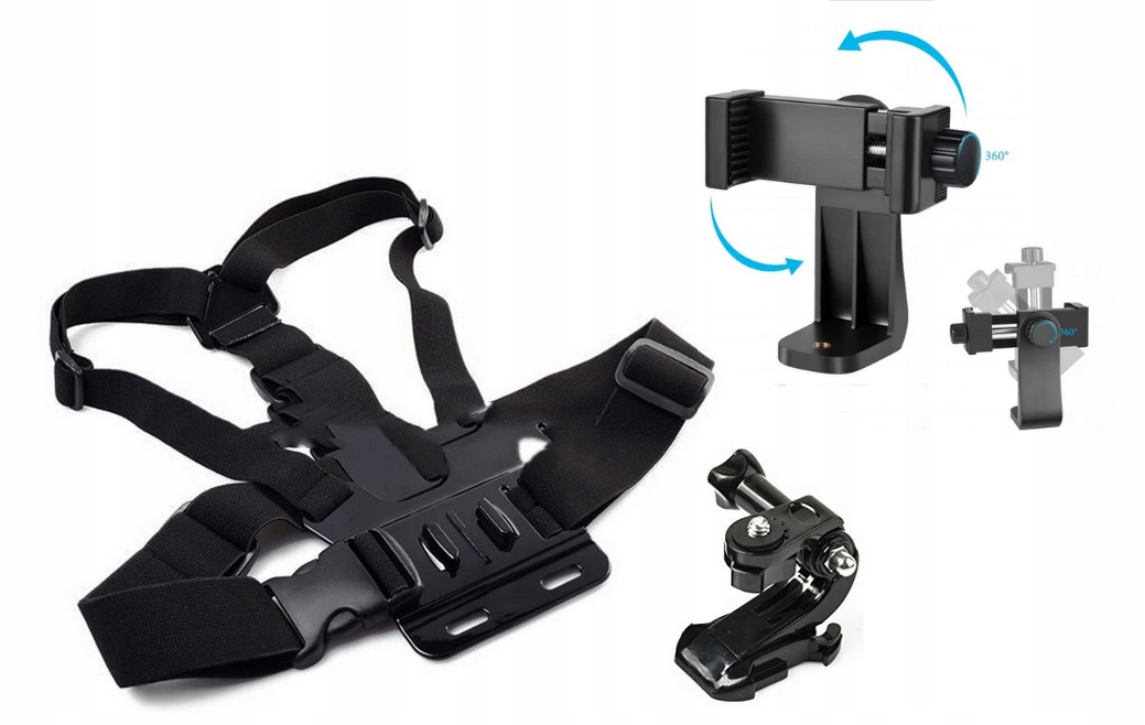 

Szelki uchwyt chest klatka telefon do Gopro 9 10