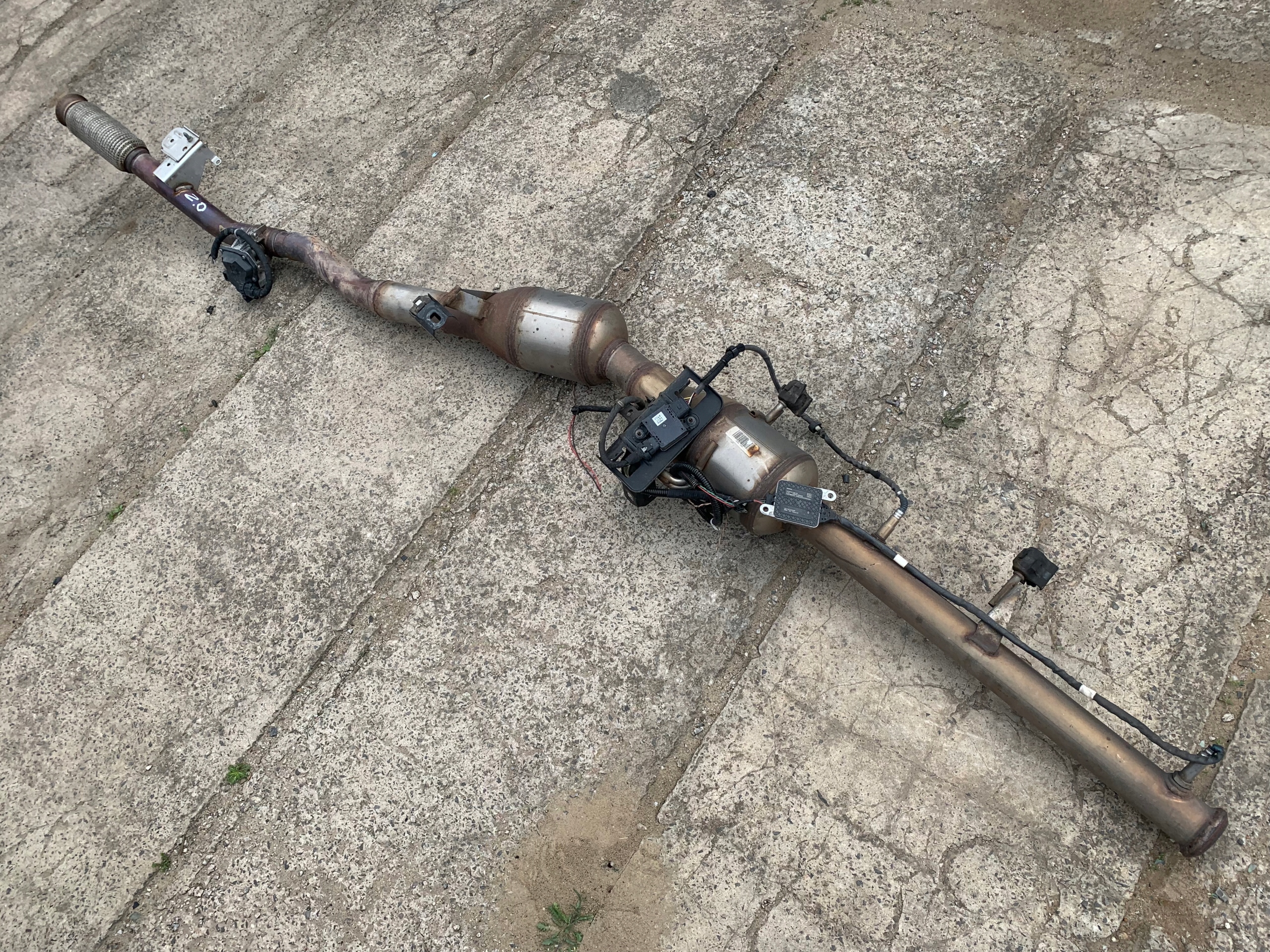 208007308R - VIVARO B TRAFIC III LIFT 2.0 ВИХЛОП FAP KAT DPF