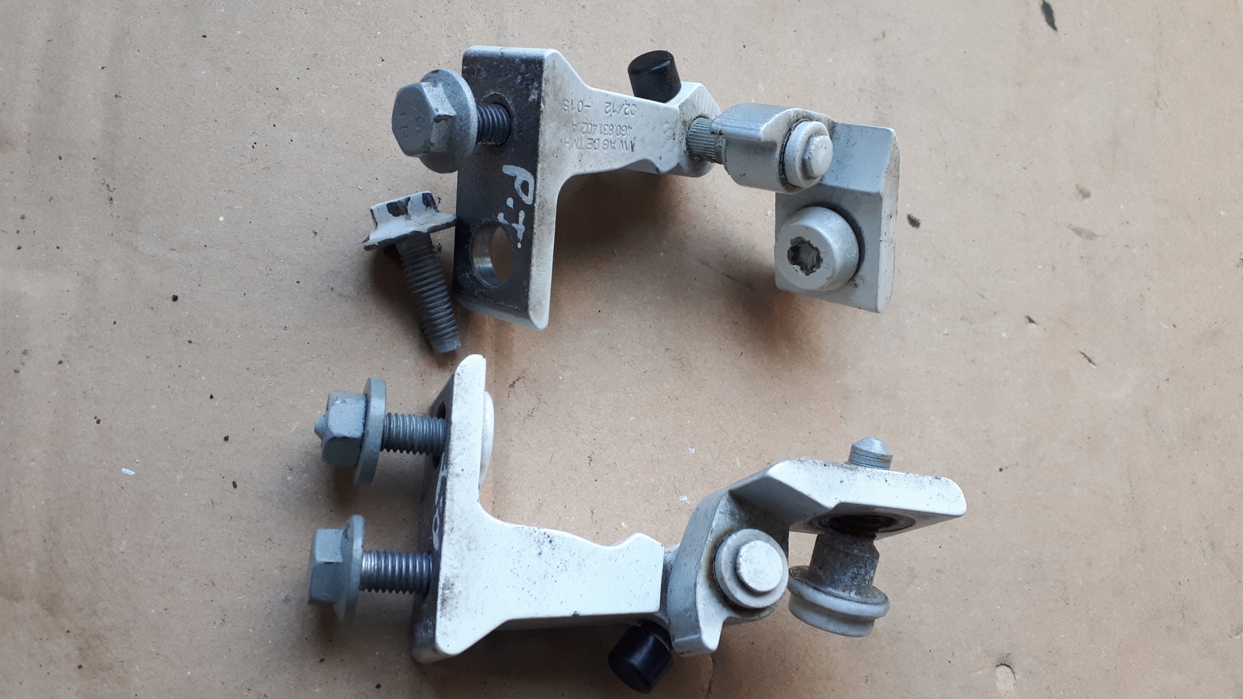 A6 C7 4G hinge door hinges right rear part LY9C 2X