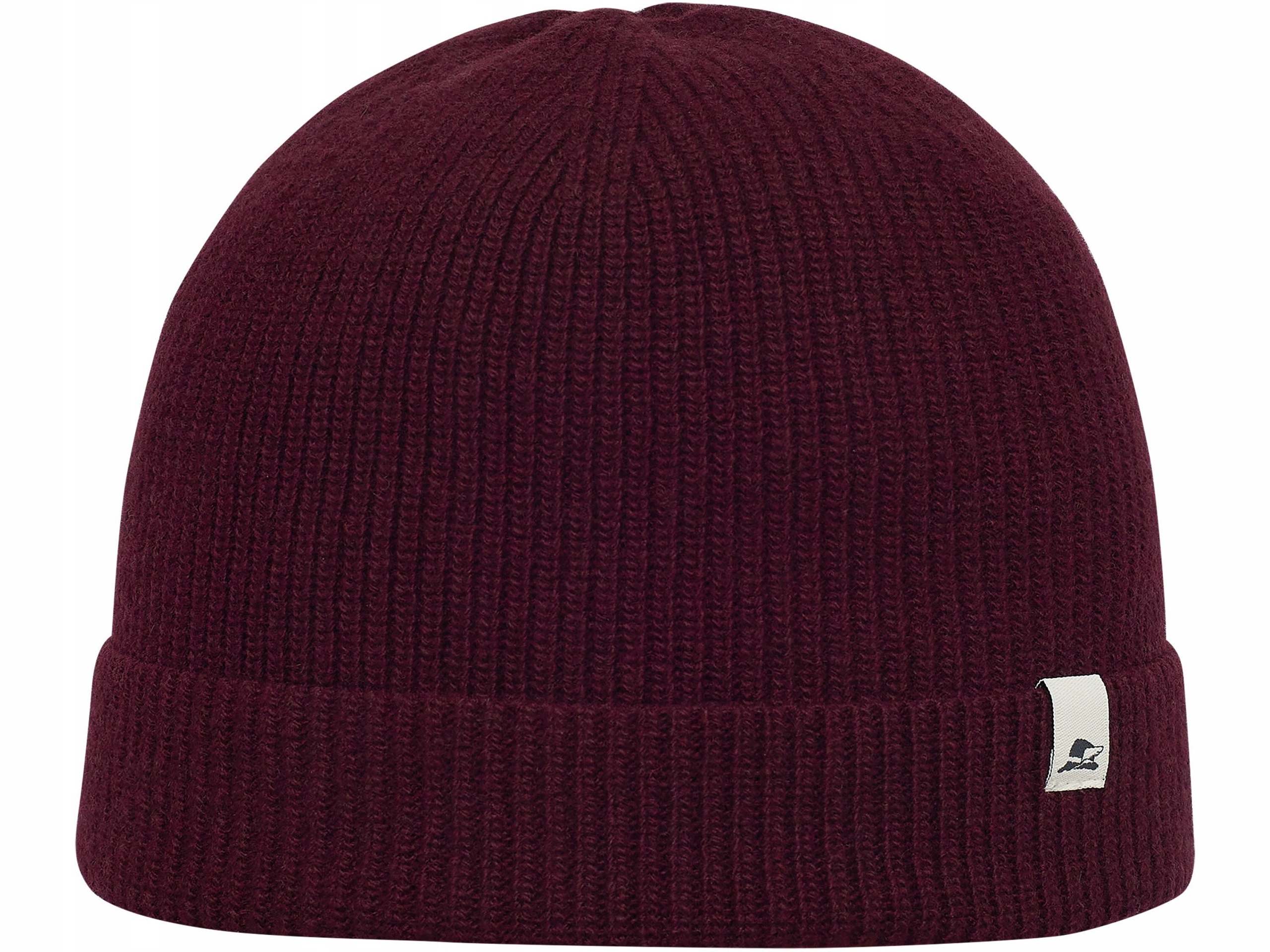 

Zimowa Czapka Beanie Kaszmir Merynos Bordowa 2021