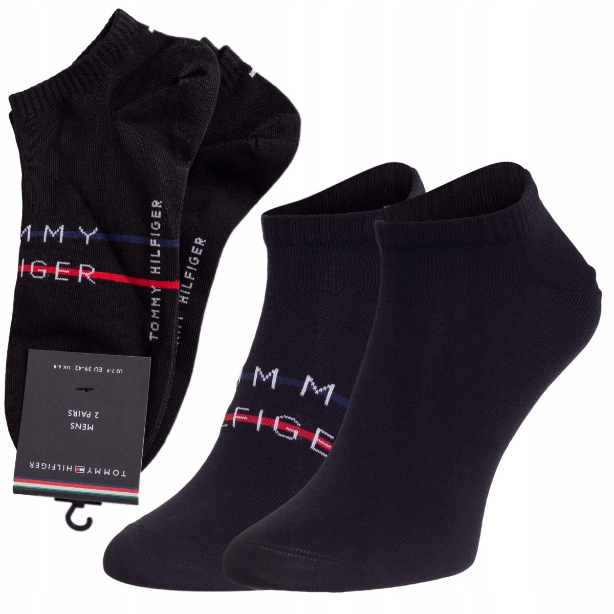

Tommy Hilfiger Skarpety Skarpetki Stopki 2P 39-42