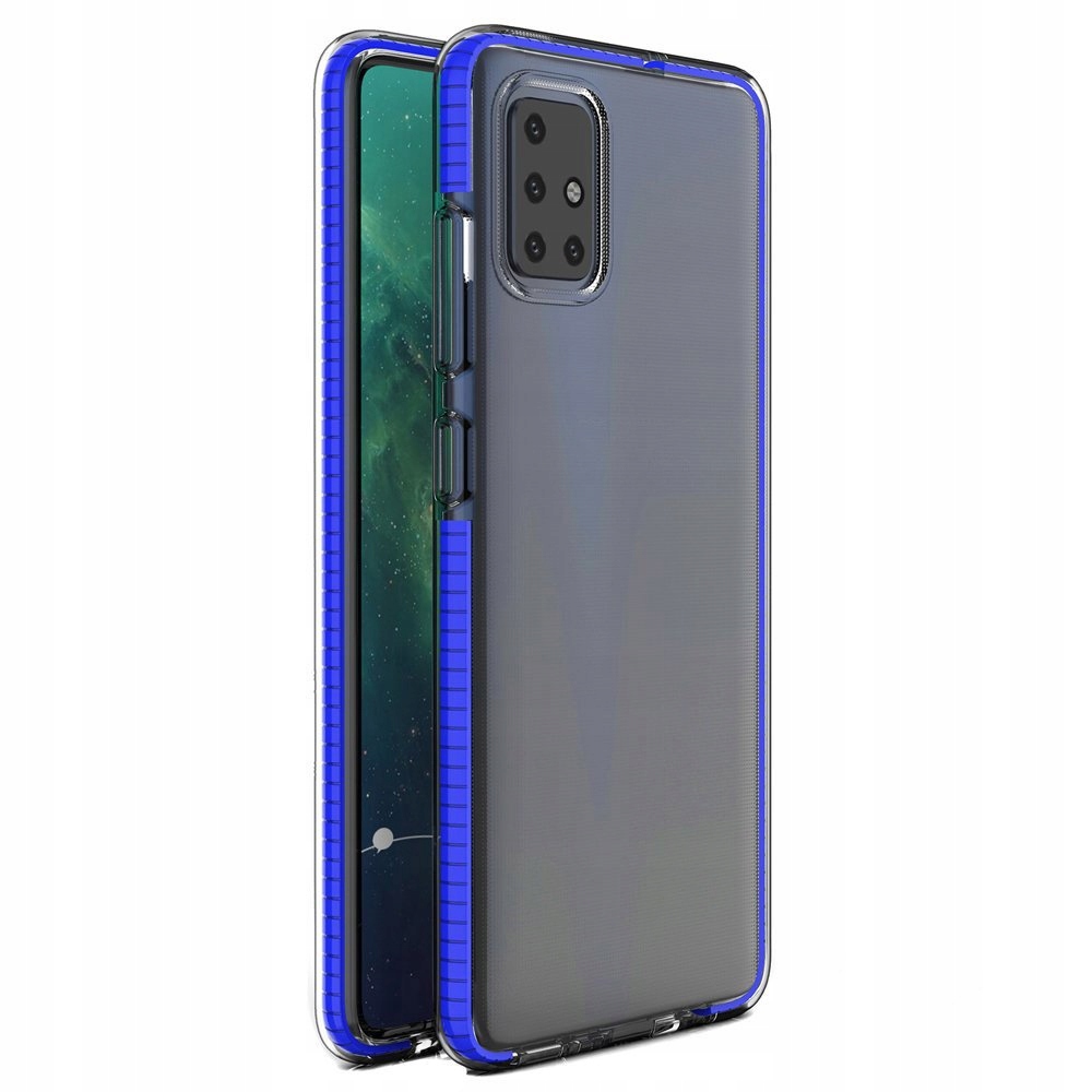 

Etui z kolorową ramką do Xiaomi Redmi Note 9 blue