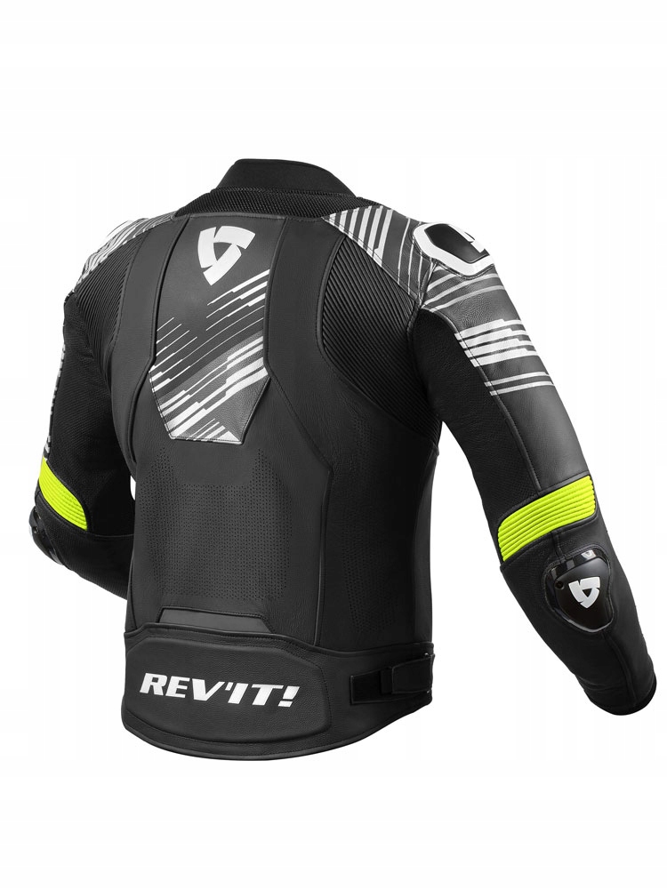 Kurtka motocyklowa skórzana REV'IT! Apex żółta 50 Rozmiar 50