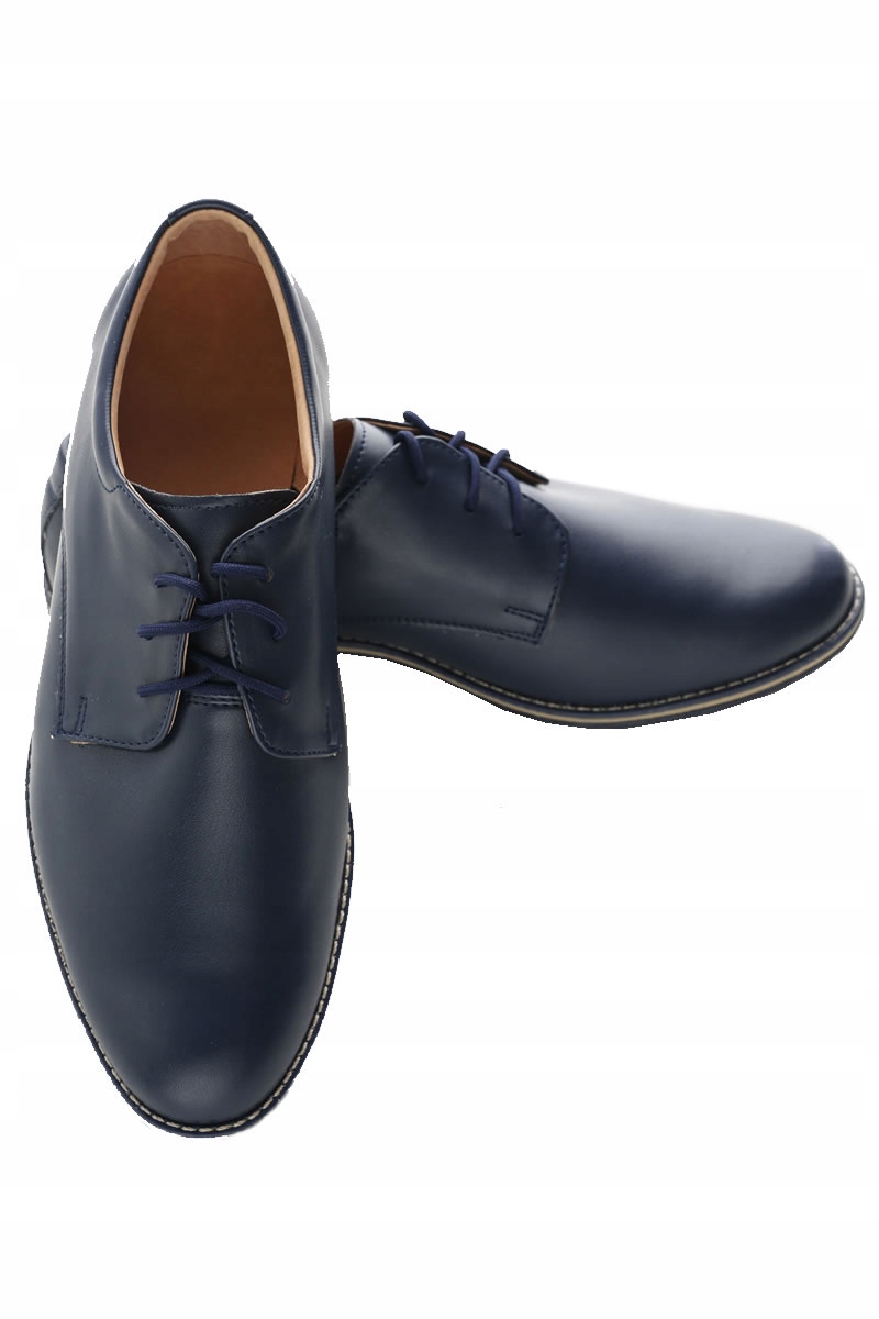 Buty chłopięce, komunijne, wizytowe 36 granatowe