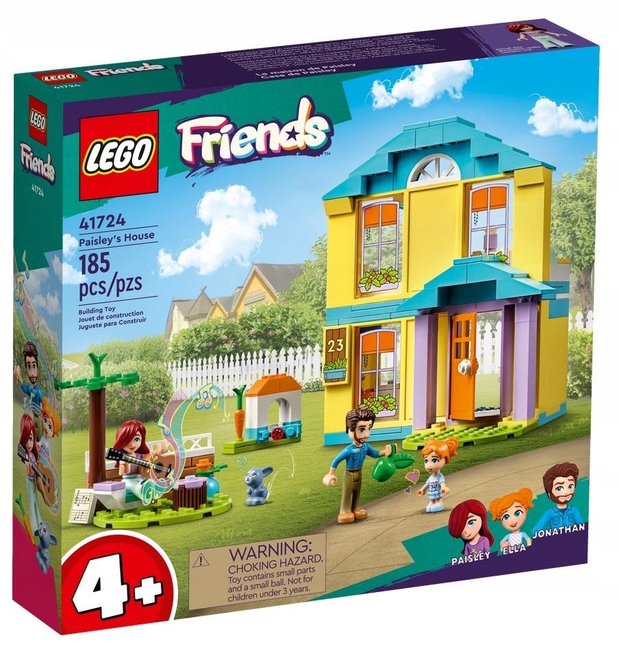 Dárek Pro Dítě Narozeninový Dárek Lego(r) Friends Dom Paisley Stavebnice