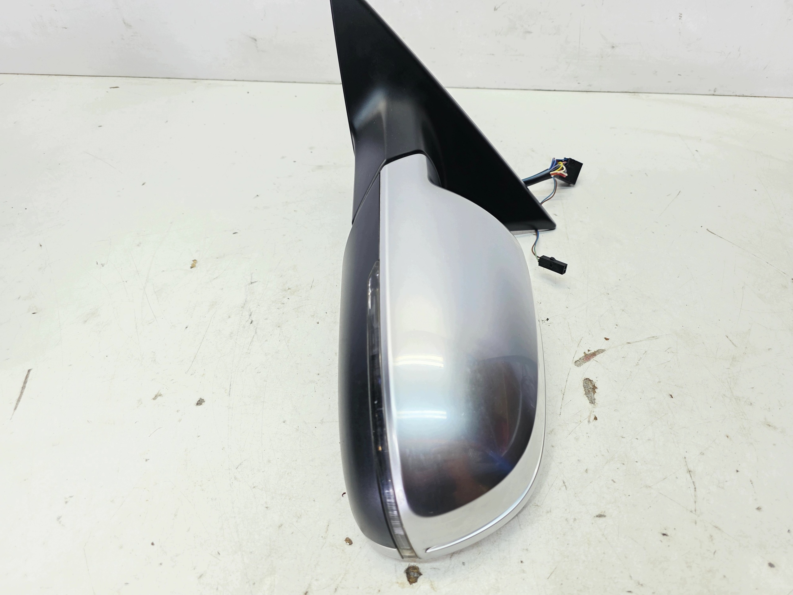 mirror exterior left AUDI A5 S5 8F CABRIO aluminium 3Q7 14+2 PIN UK
