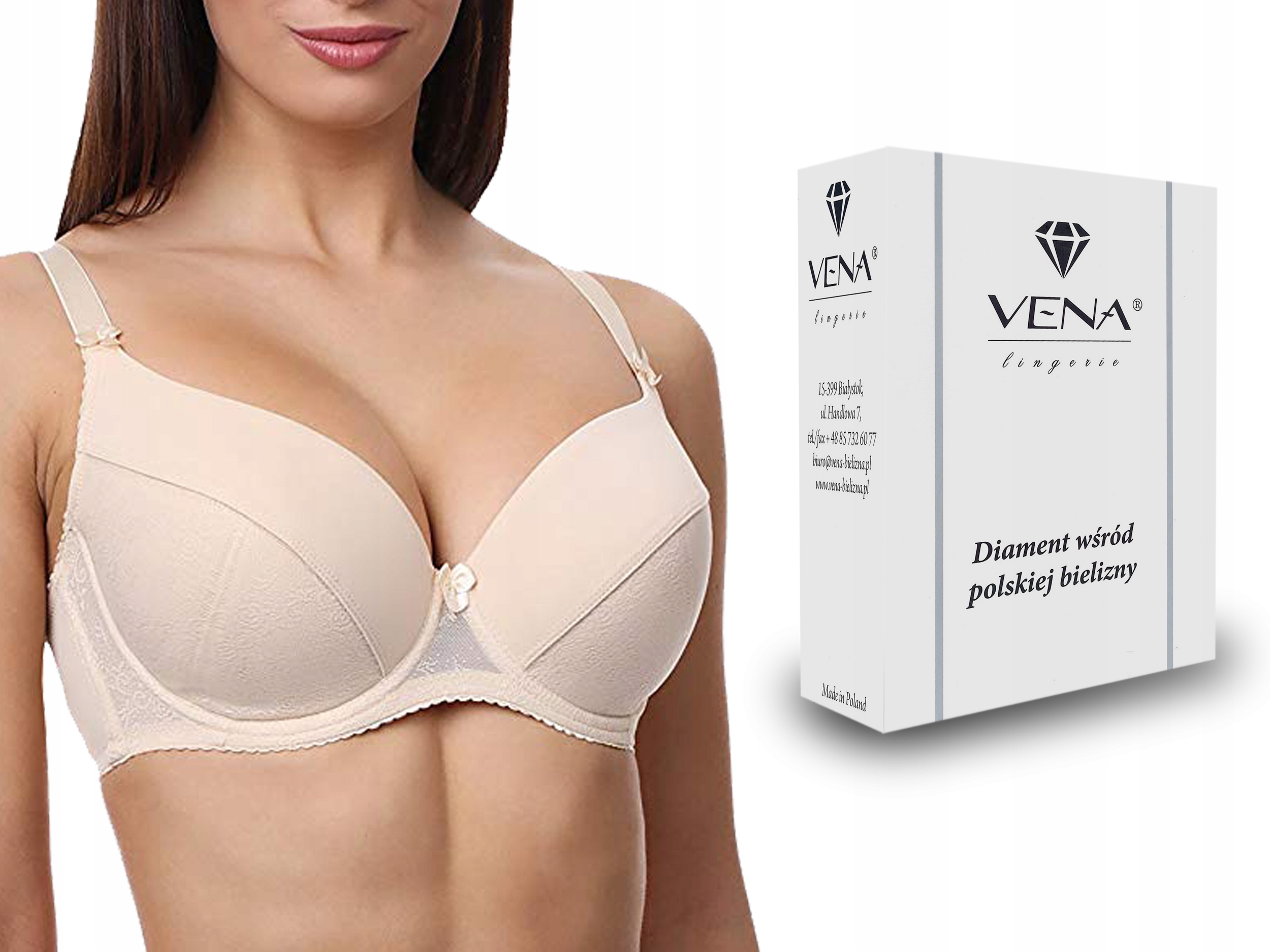 

Vena VB-231, Biustonosz usztywniany, Kolory, 75G
