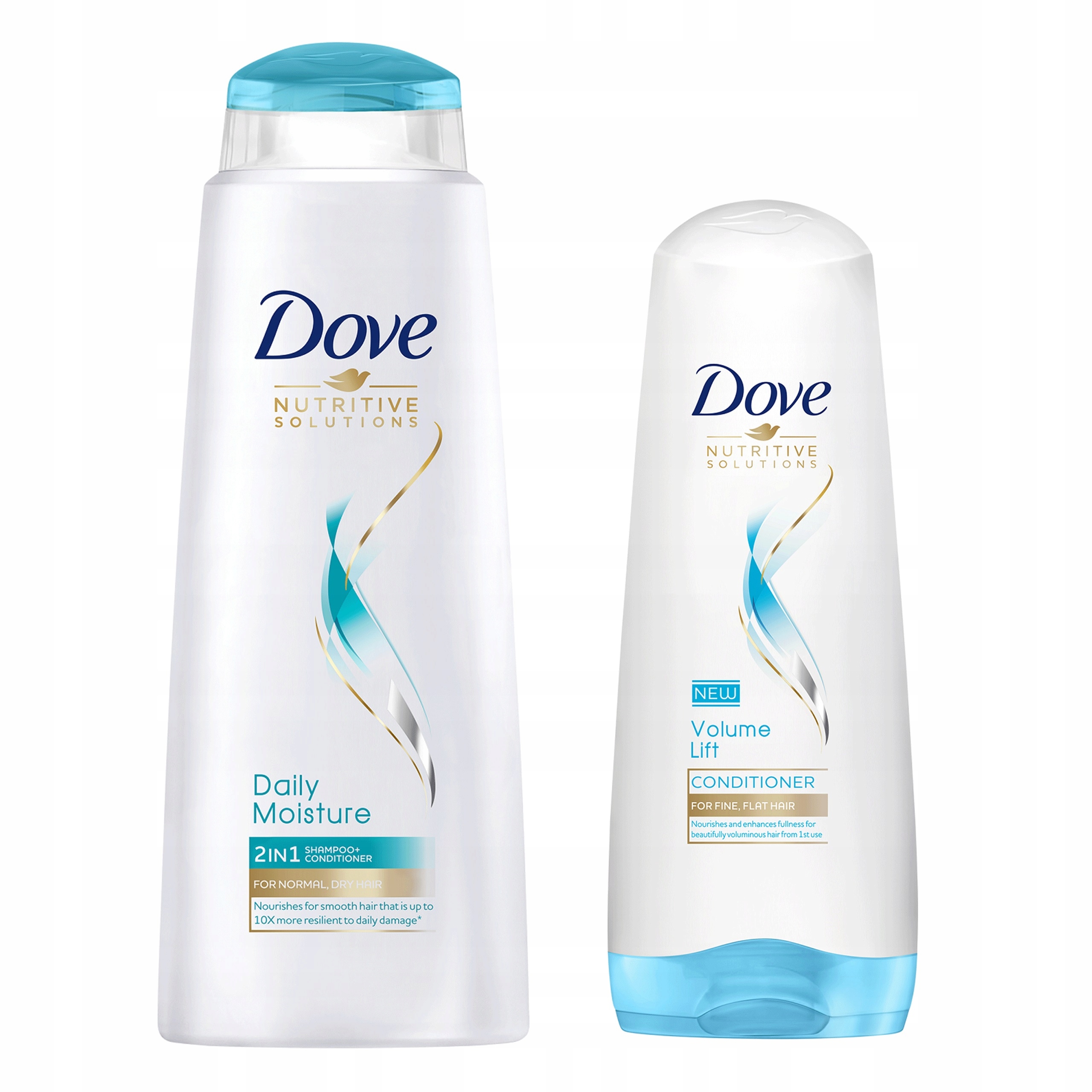 

Dove Nutritive Szampon +Odżywka do włosów cienkich
