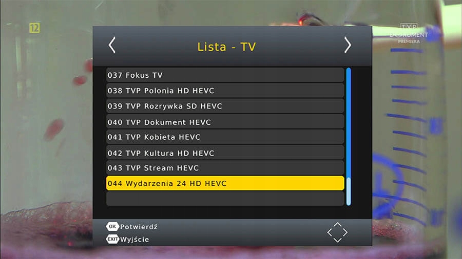 Dekoder tuner DVB-T2 Wiwa H.265 MINI HEVC HD Wysokość produktu 3 cm