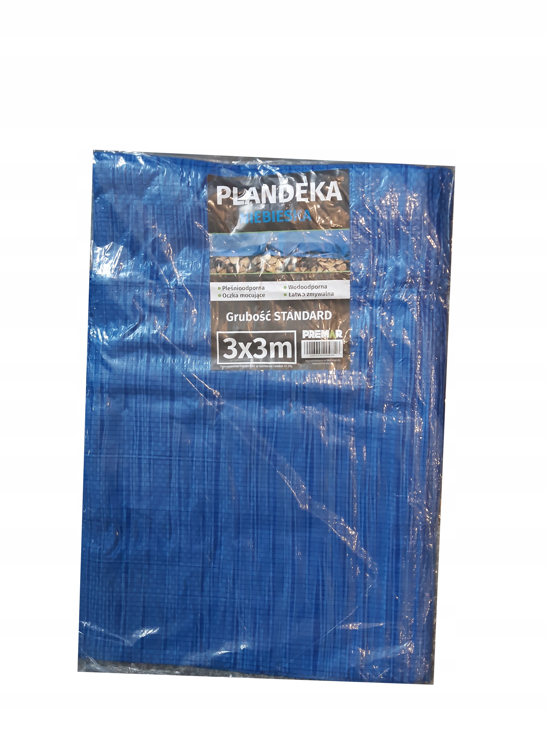 

Niebieska Plandeka 3X3