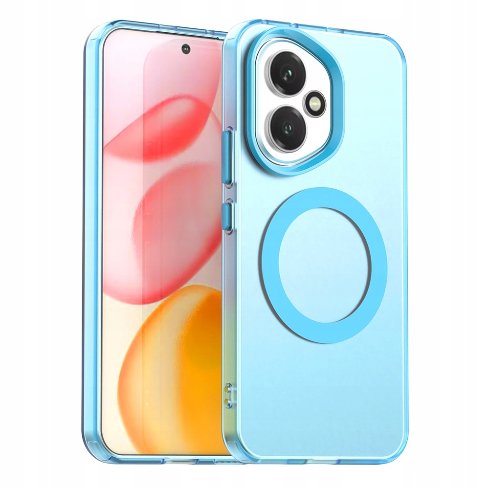 Techsuit – CandyCase MagSafe etui na Honor 400 – niebieskie