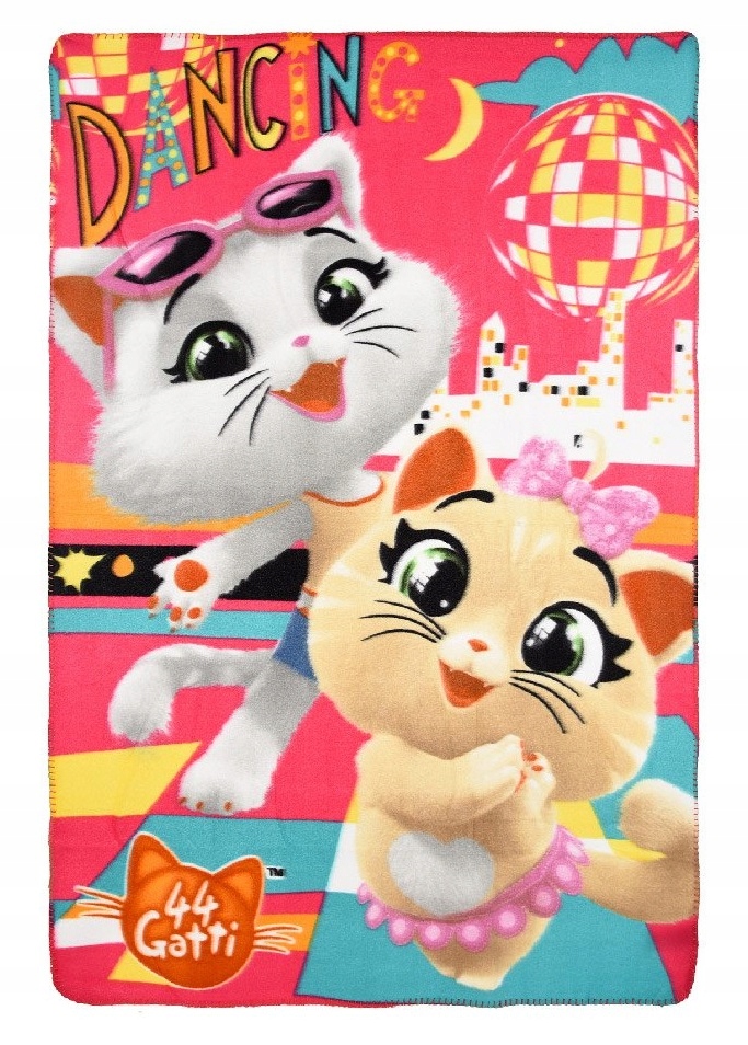 

Polarowy koc Gatti Koty 44 100x150 cm