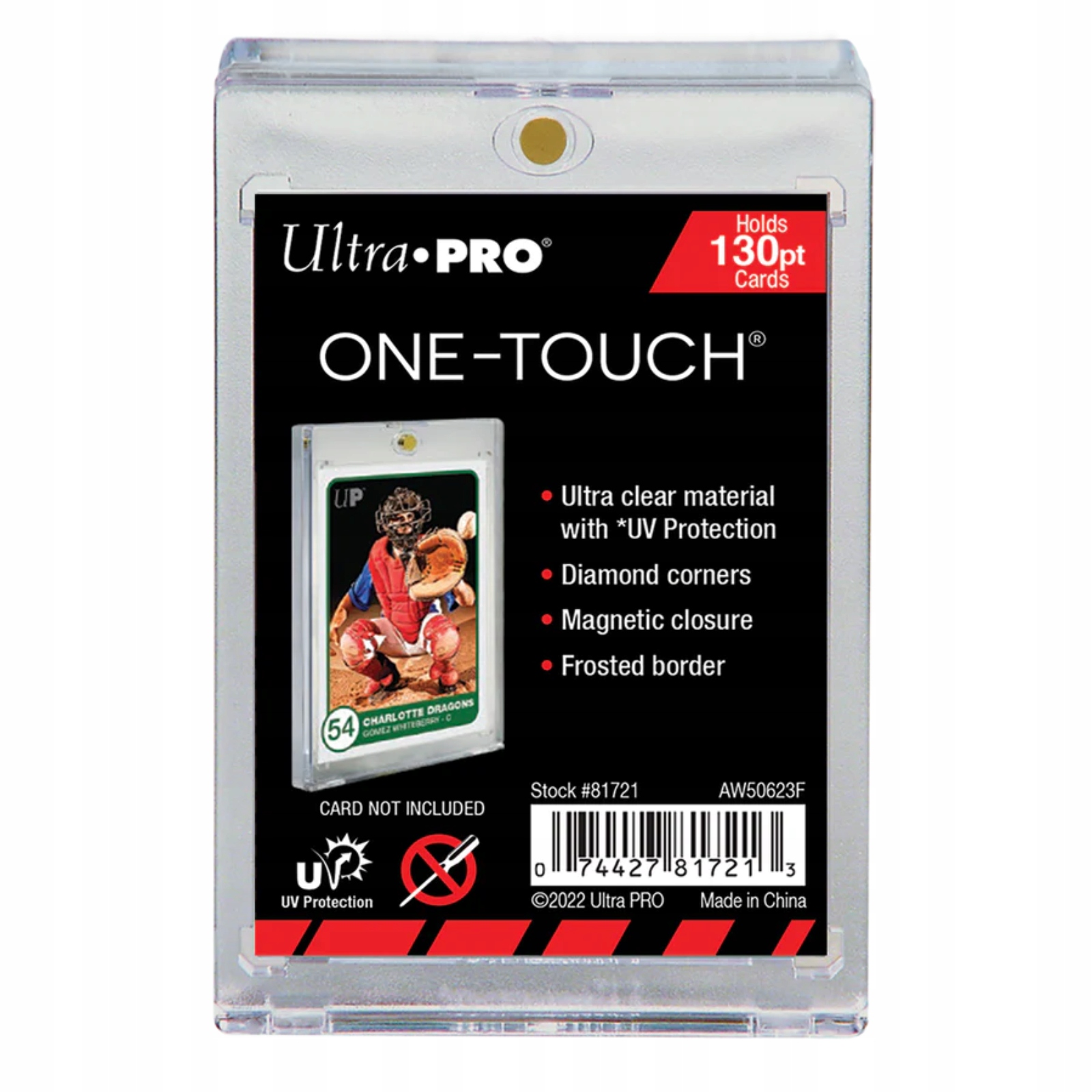 Ultra Pro Holder 130 pt etui ochronne karty Piłkarskie Tcg Mtg Pokemon Nba