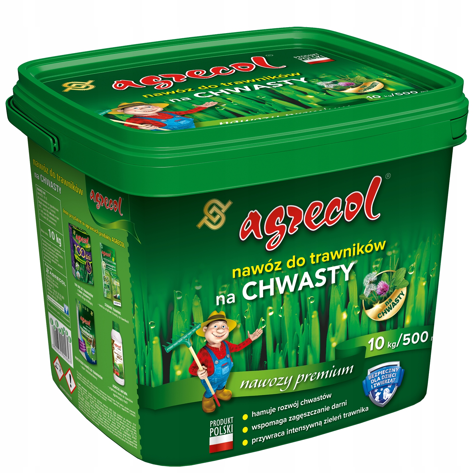 

Agrecol Nawóz do trawników na chwasty 10 kg
