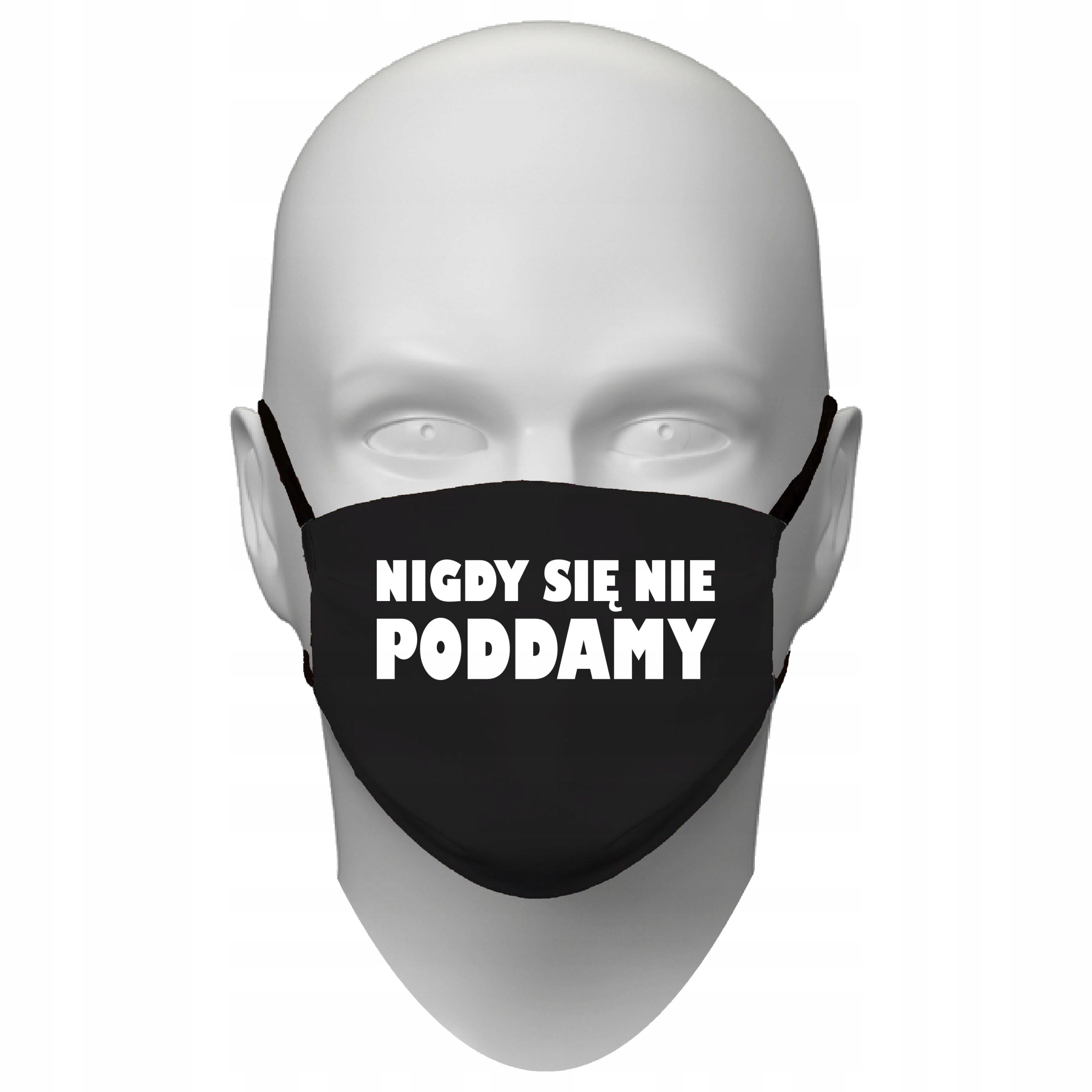 

Bawełniana Maseczka Patriotyczna Nie Poddawaj Się