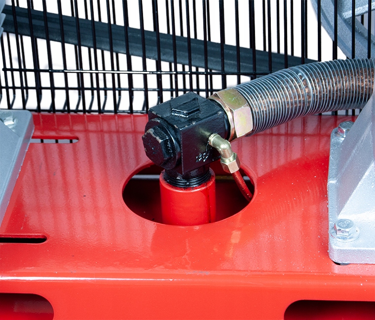 Kompresor tłokowy Sprężarka Kupczyk KKT 800/300 wydajność 800 l/m Pojemność zbiornika 300 l