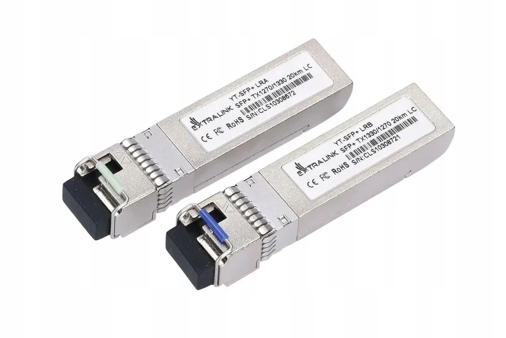 Extralink Sfp+ 10G Moduł Sfp+ Wdm 10Gbps 1270/1330nm, single mode, 20km