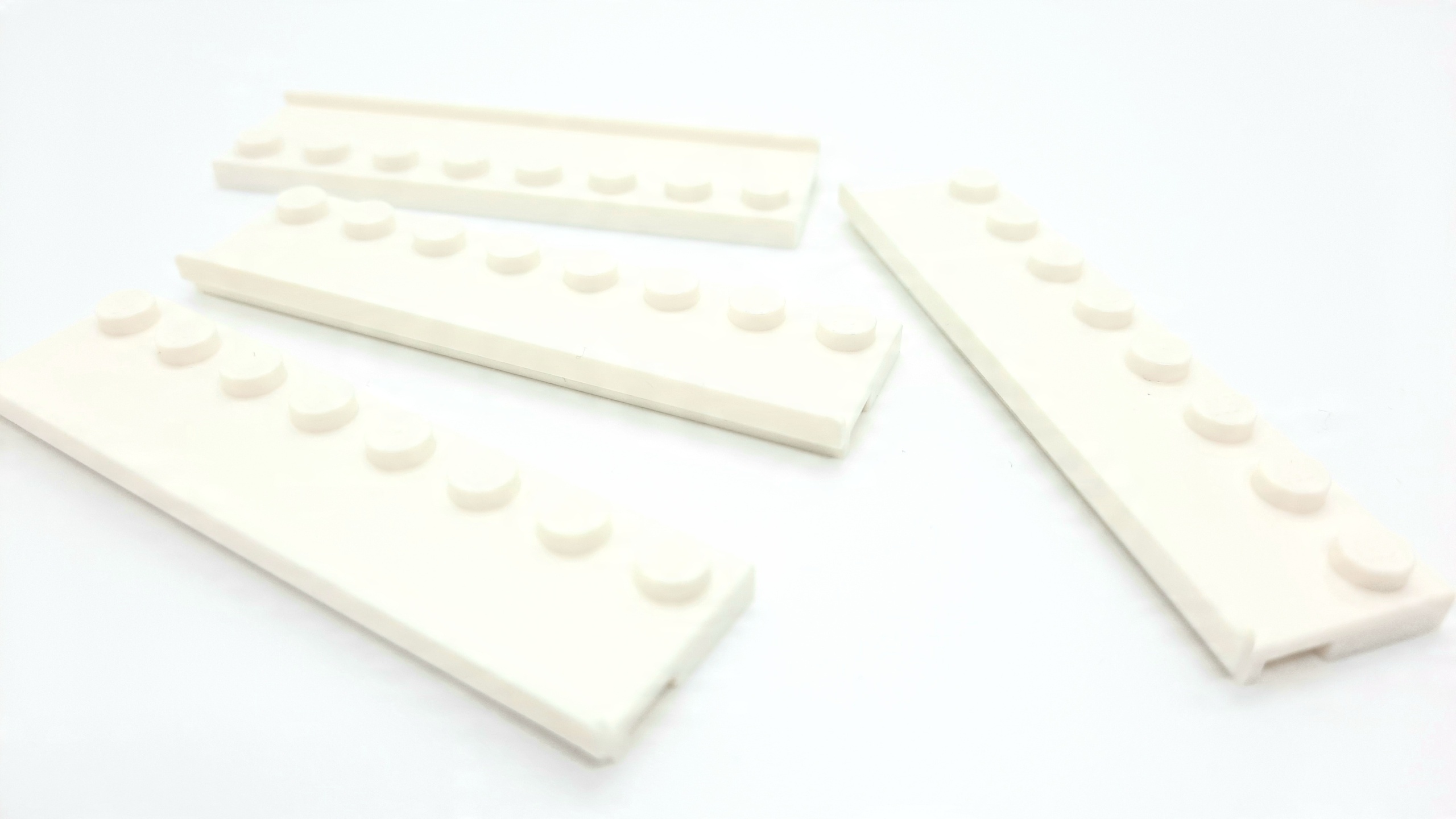 

Lego 30586 Plate 2x8 with door rail White 4sztNowe