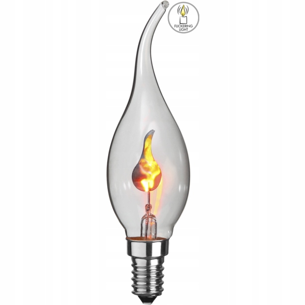

Żarówka Led E14 3W z funkcją migoczącego płomienia