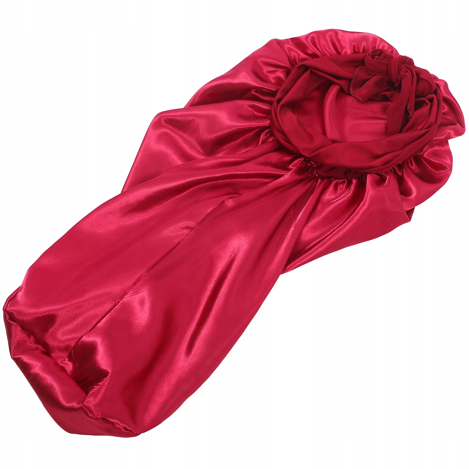 SATYNOWA CZAPKA DO ŚPIENIA NA DŁUGIE