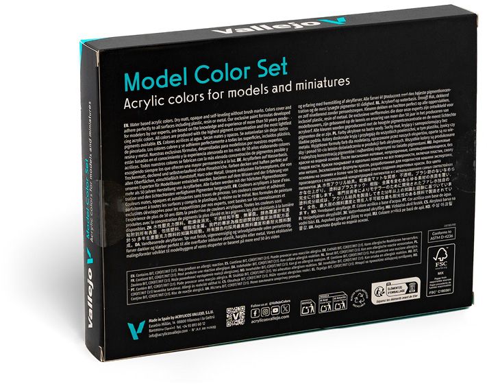 Vallejo: 70.257 Model Wargame Special (16 X 18 ML)
