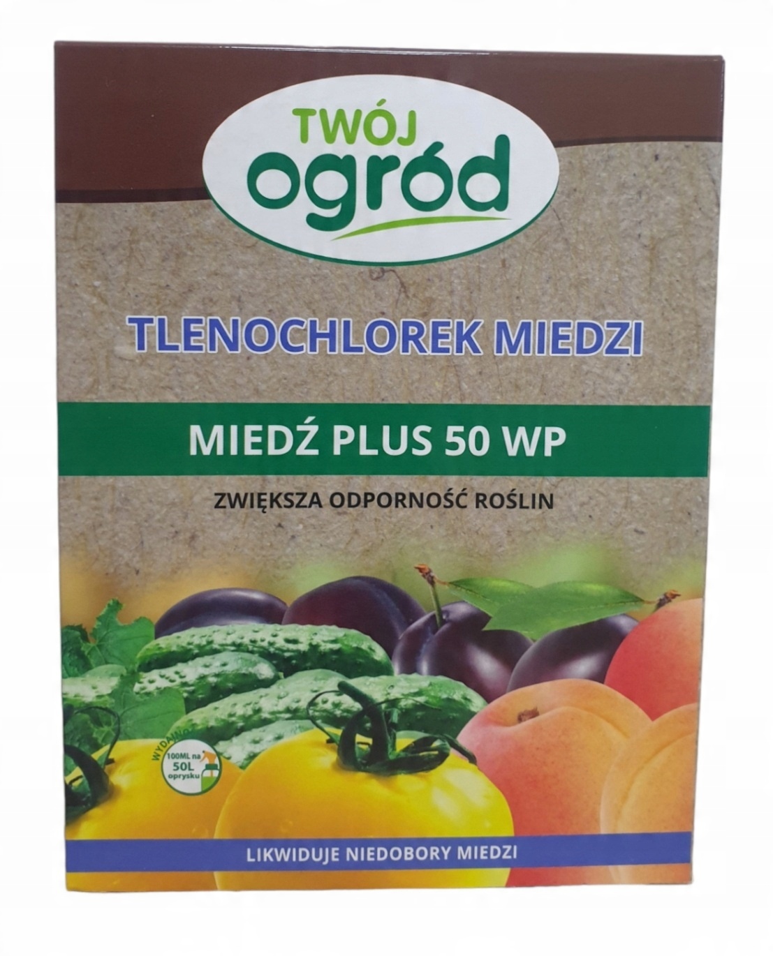 

Miedzian Plus środek grzybobójczy 50 Wp 100g