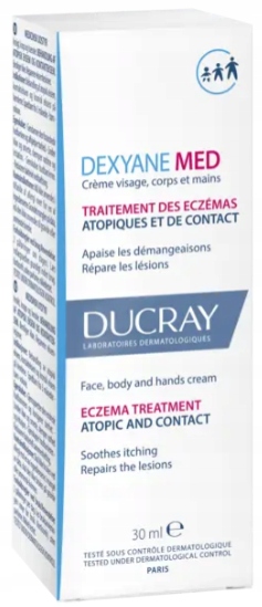 DUCRY DEXYANE MED заспокійливий та відновлювальний крем для обличчя 100 мл