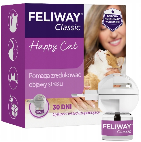 Feliway Classic Sada difuzér náplň 48 ml feromony pro kočky