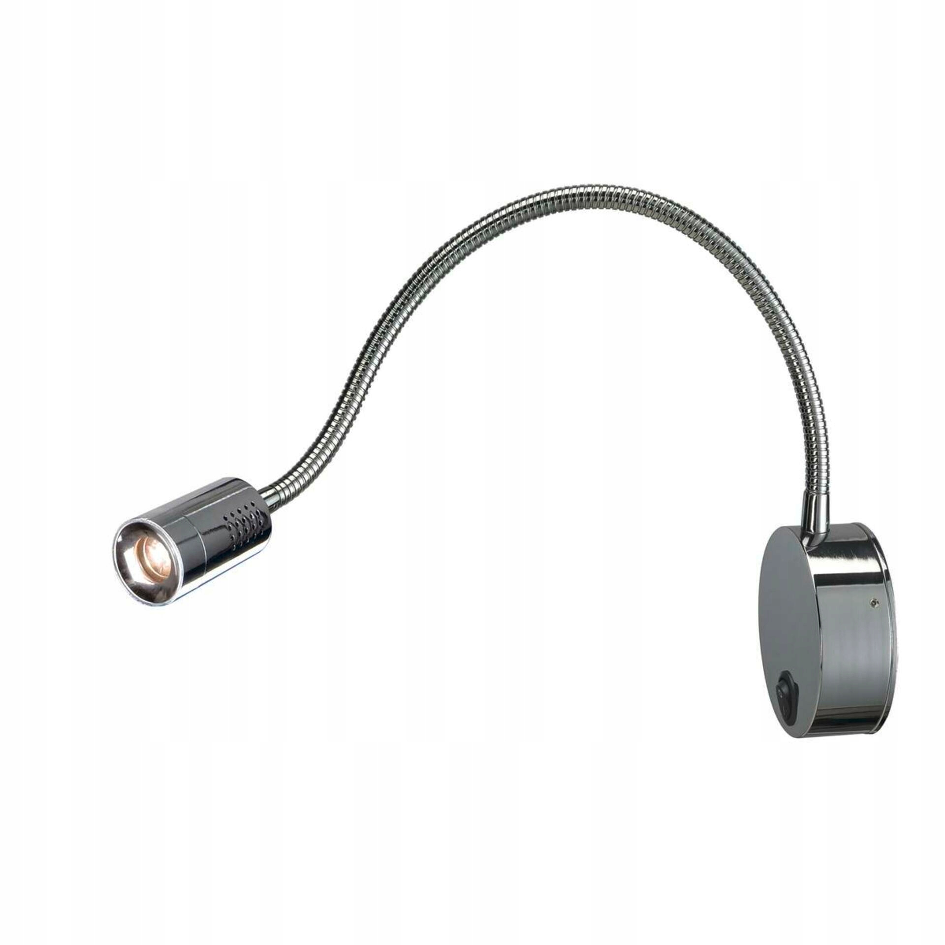 Nástenné Led svietidlo Slv Dio Flex Plate chróm 1W 3000K