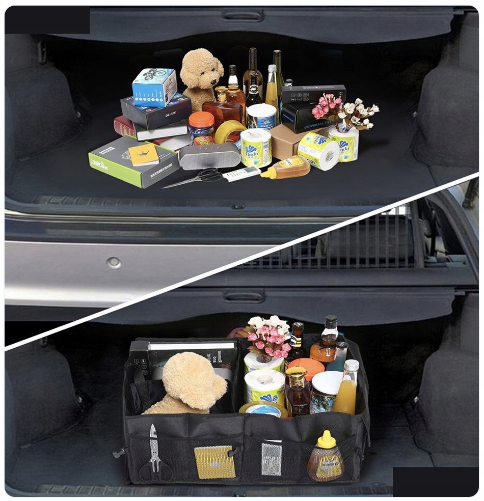 DUŻY ORGANIZER SAMOCHODOWY DO BAGAŻNIKA SAMOCHODU Producent Springos