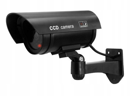 ATRAPA KAMERA TUBOWA NA BATERIE ZEWNĘTRZNA DIODA