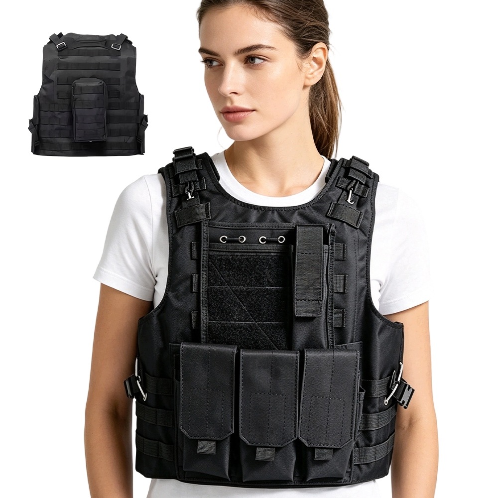 Vojenská taktická vesta Plate Carrier Outdoorová vesta