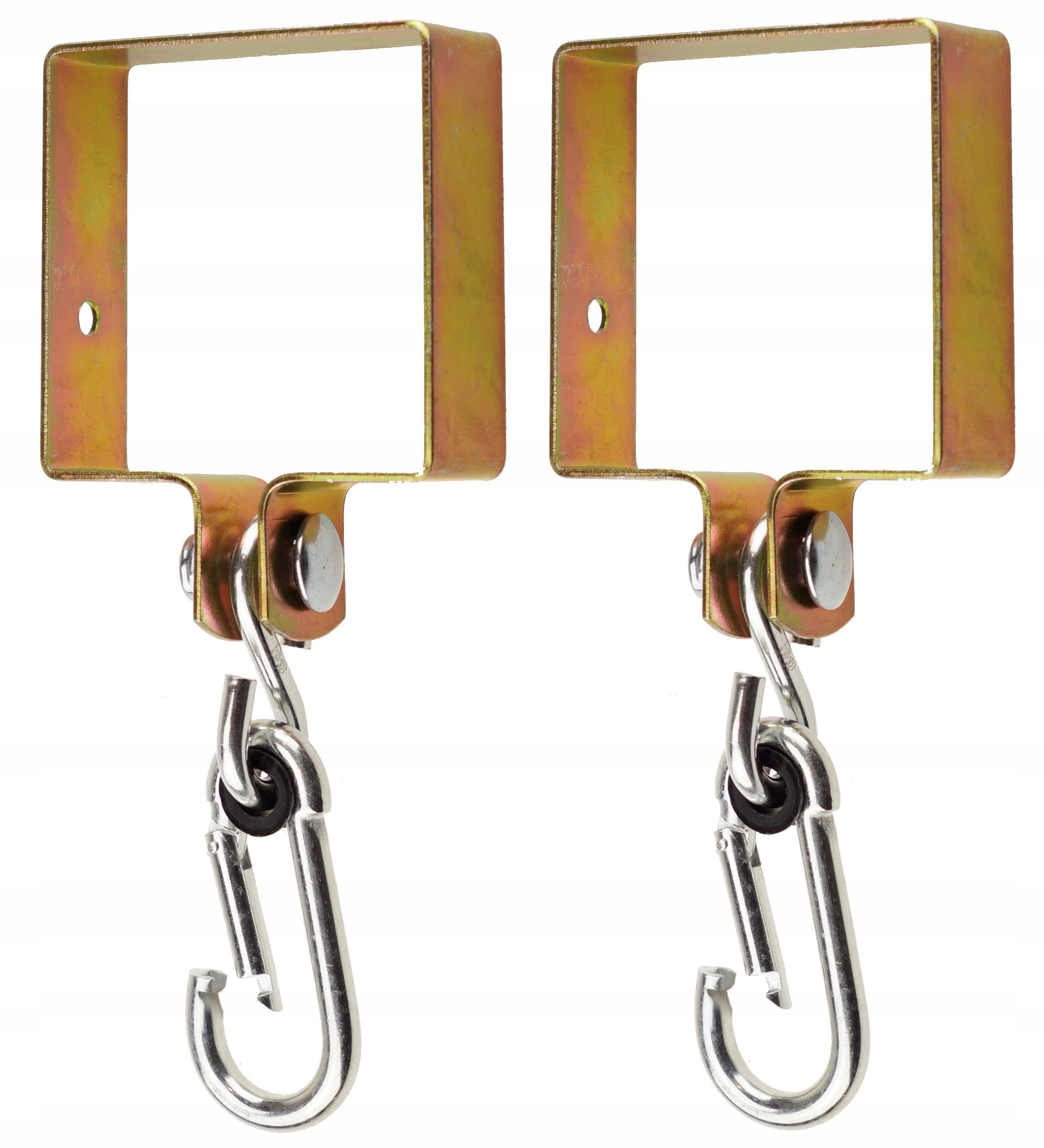 

2X Obejma Hak Huśtawkowy Karabińczyk Mocowanie 100