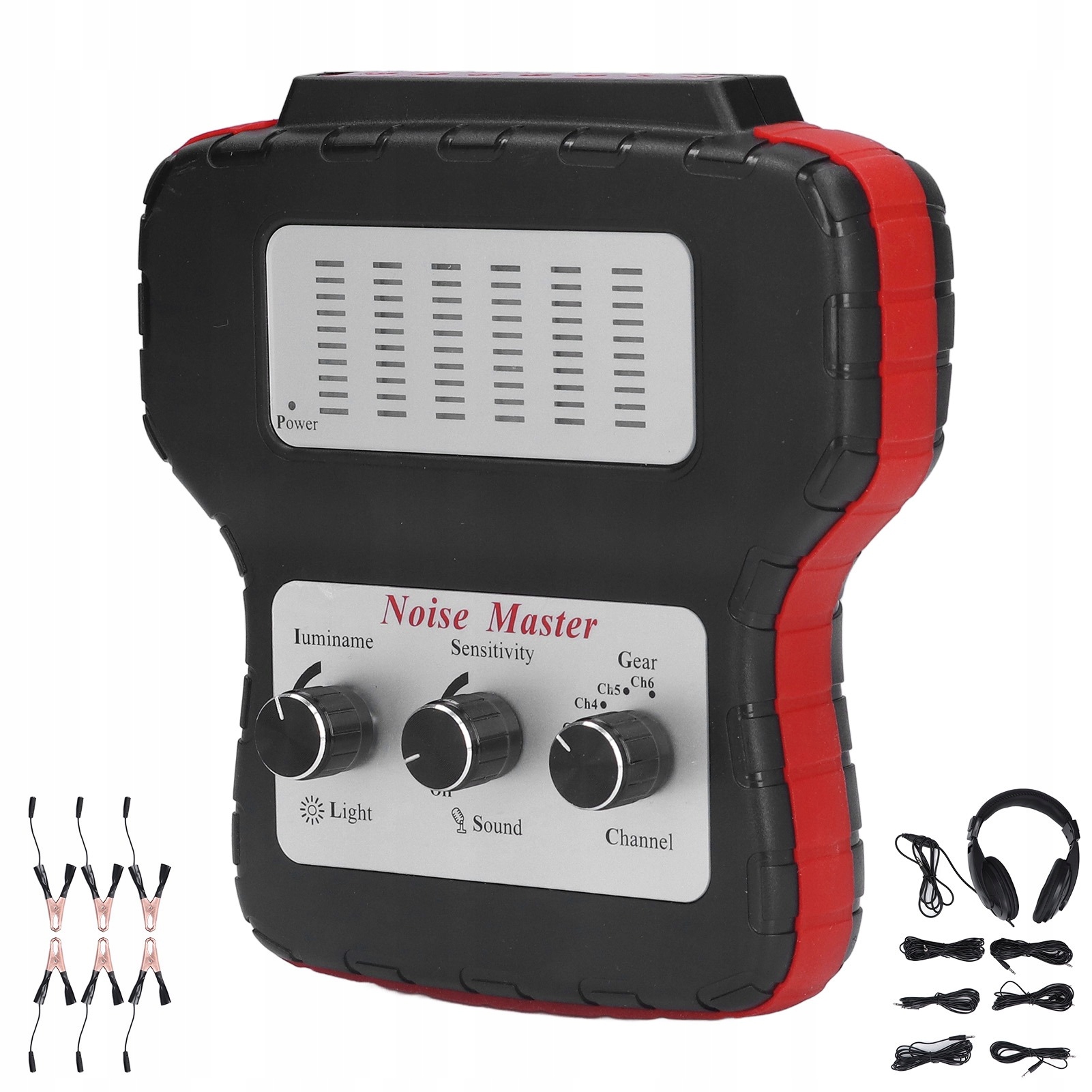 6-KANAŁOWY ZESTAW STETOSKOPÓW SAMOCHODOWYCH