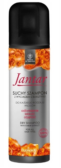 

Jantar Suchy Szampon z Wyciągiem z Bursztynu 180ml
