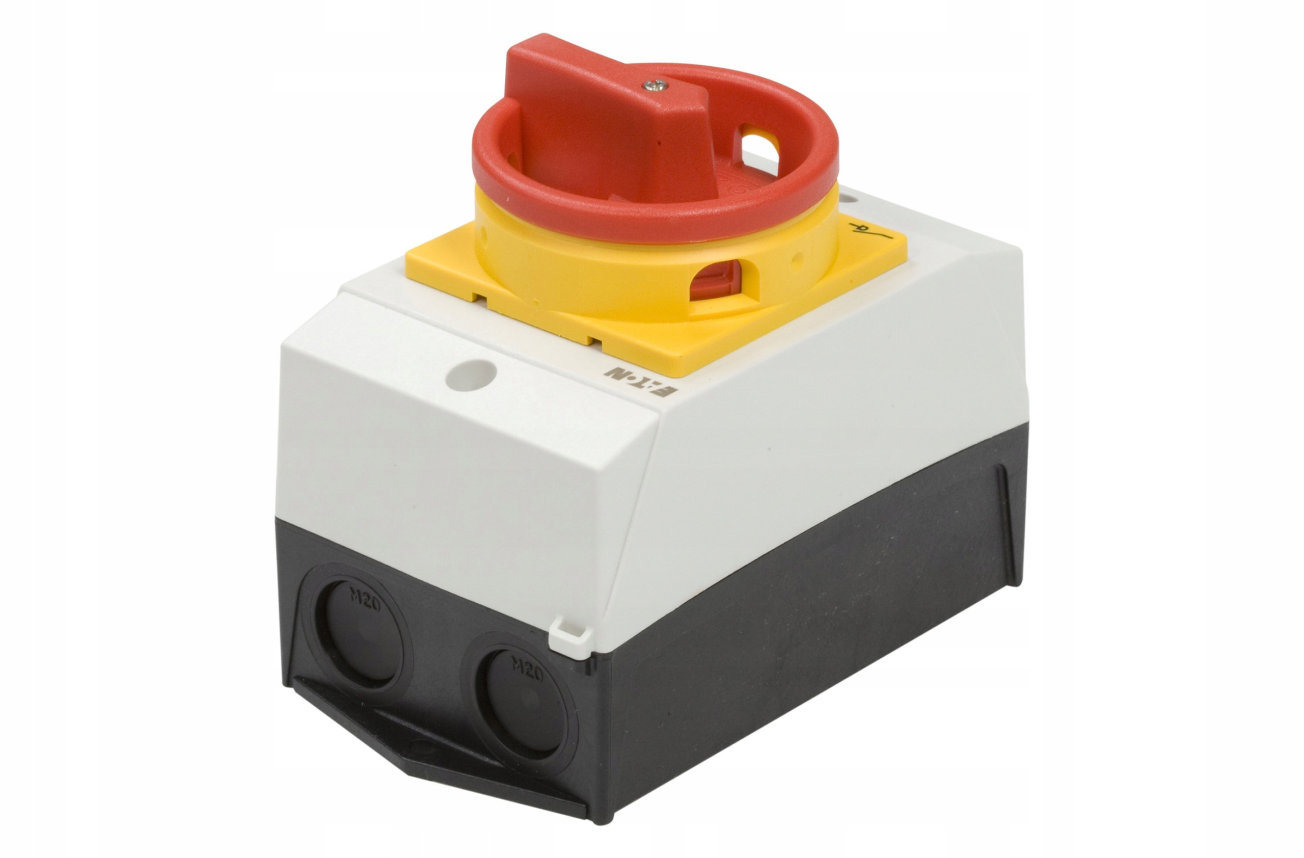 Łącznik krzywkowy 20A 6.5 kW 3P w obudowie T0-2-1/I1/SVB Waga produktu z opakowaniem jednostkowym 0.1 kg