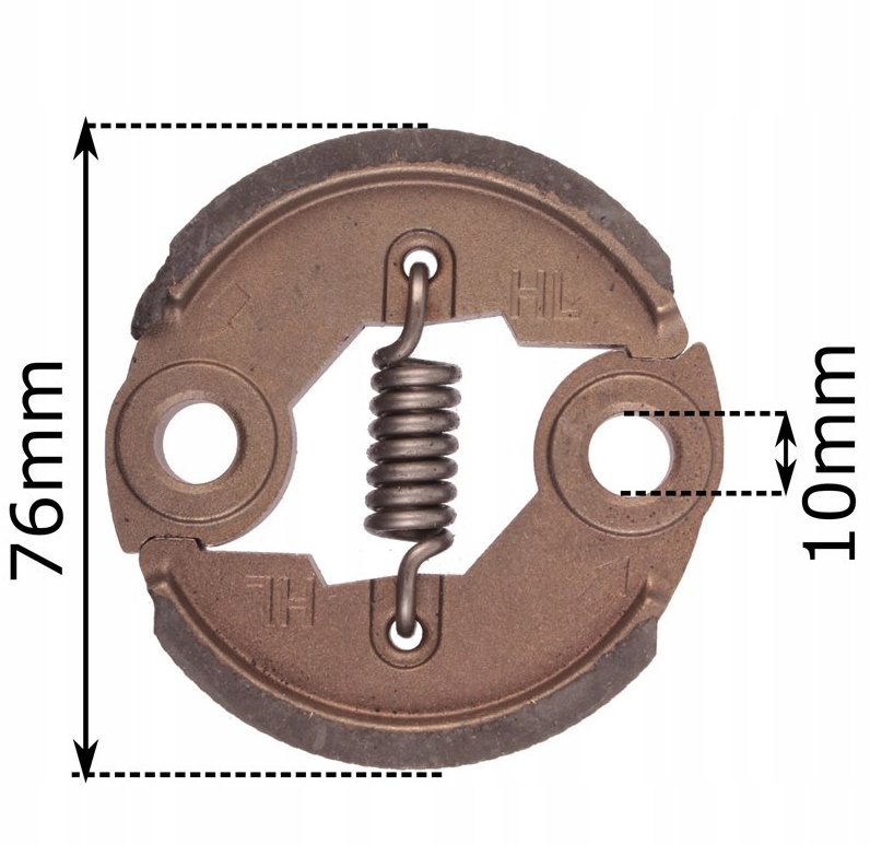 SPRZĘGŁO ODŚRODKOWE DO KOSY SPALINOWEJ + SPRĘŻYNA Kod producenta G-900
