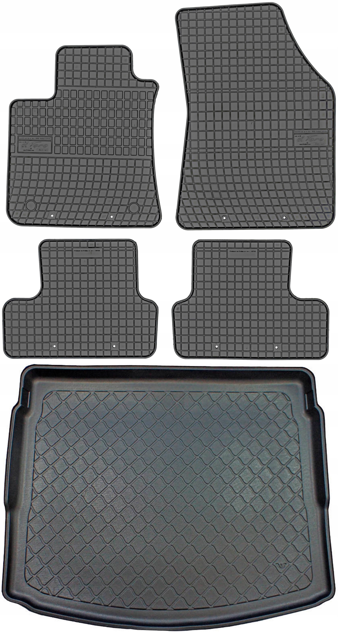 Renault Megane IV Kombi od roku 09.2016 Sada Koberčeky batožinový priestor